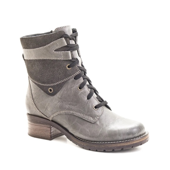 Dromedaris Kara Scrunched Leather & Suede Boot woman’s size 39 - Picture 1 of 11